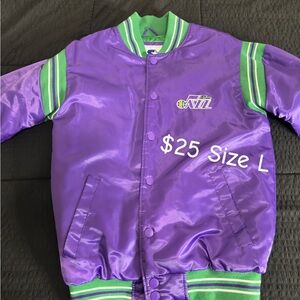 Kids Purple and Green Jacket